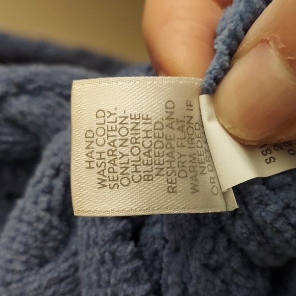 J JILL Cable Knit Chenille Long Sleeve Tunic Sweater - Picture 10 of 10